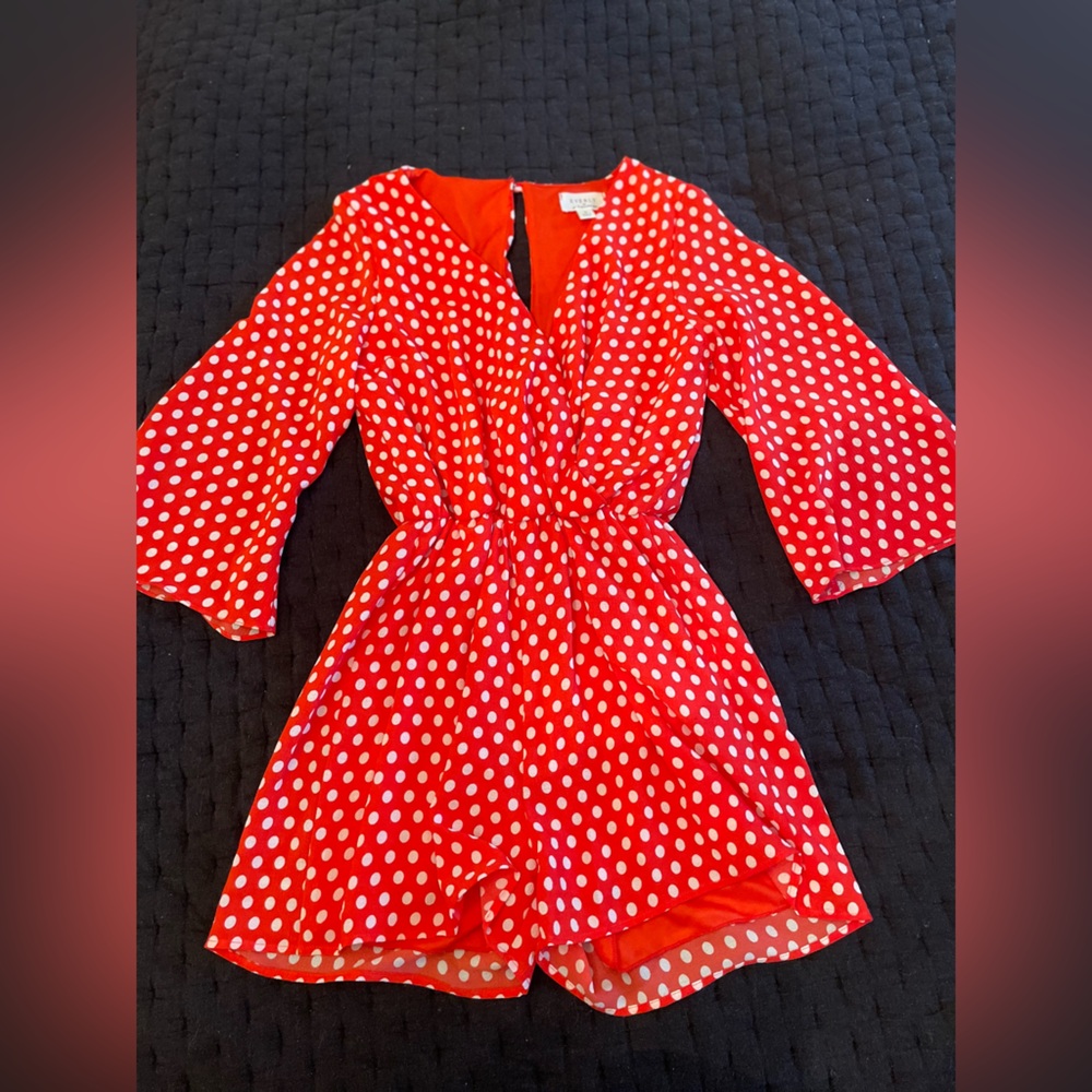 Francesca Dotted Romper
